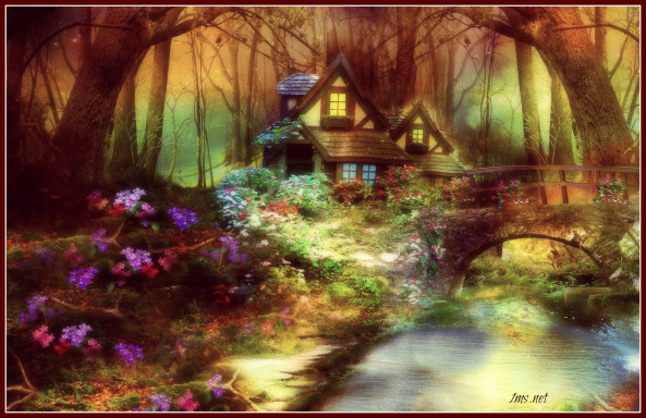 Fantasy forest house via 1ms.net SG